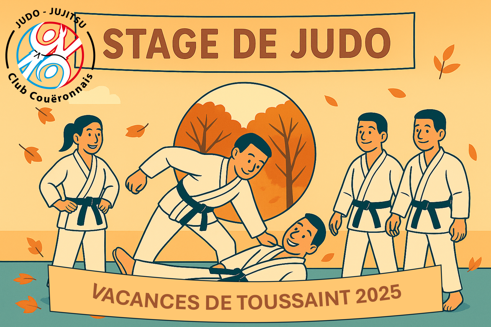 Stage de Judo - Vacances de Toussaint 🍂🥋