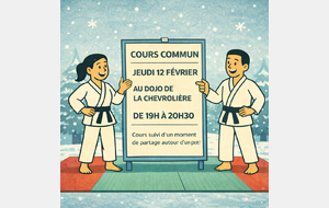 Cours Interclub 12/02/2026💪🥋