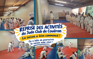🥋 La saison est lancée au Judo Club Couëronnais ! 🥋