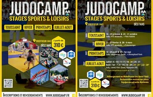🥋 Le Judo Club de Couëron vous propose : découvrez le Judocamp !