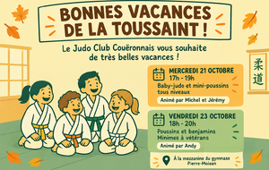 Vacances de la Toussaint et cours pendant les vacances 🍁