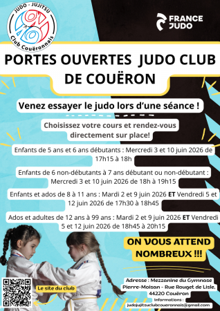 📣 PORTES OUVERTES DU CLUB 📣