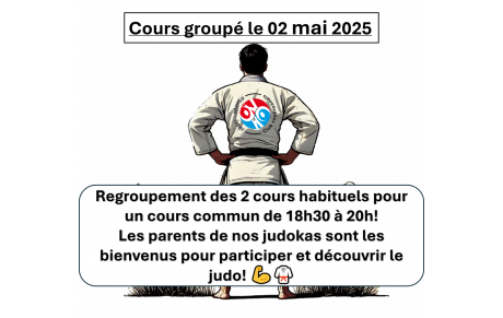 📢 Information importante - Résultats du sondage et organisation des cours