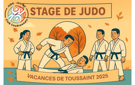 Stage de Judo - Vacances de Toussaint 🍂🥋