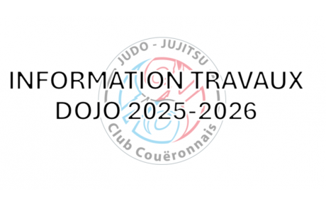 Travaux dojo 2025-2026 🏗